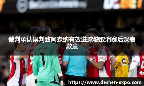 裁判承认误判致阿森纳有效进球被取消赛后深表歉意